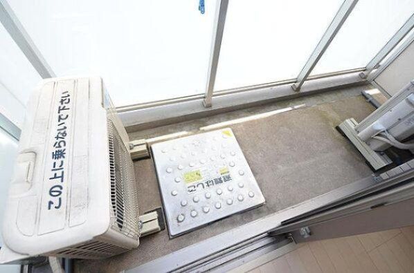 バルコニー　写真は同タイプ住居です