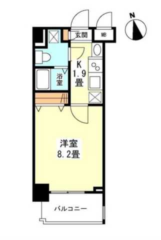 ガーラプレイス新宿御苑の間取り写真