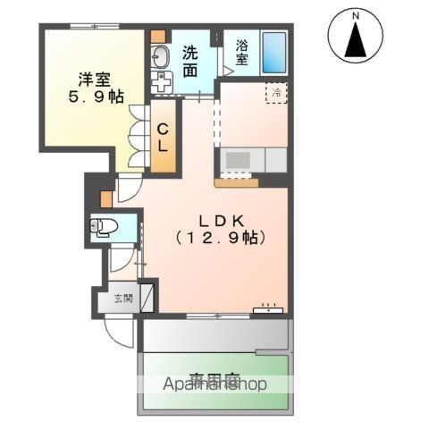 CASA DOMANIの間取り写真
