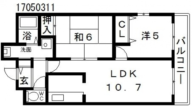 グランディール阪南町の間取り写真