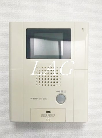 セキュリティ　モニター付インターホンです。
