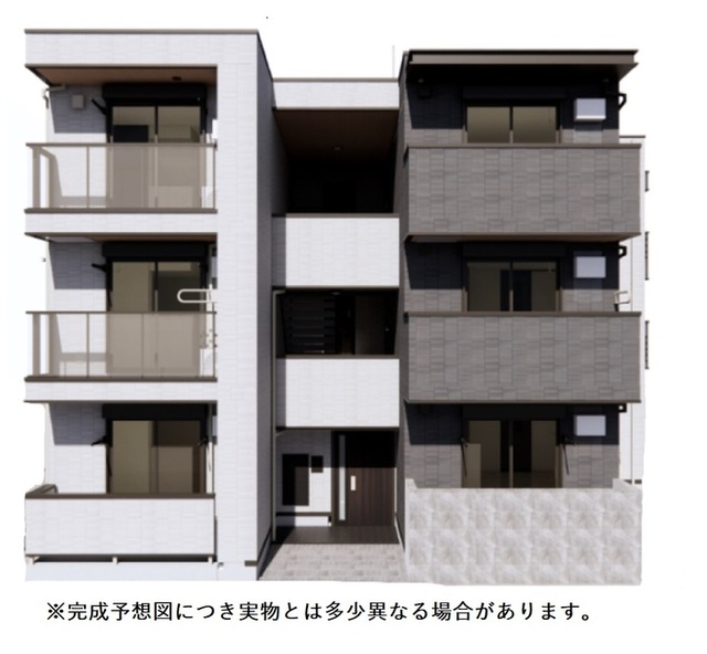 建物外観　外観パース