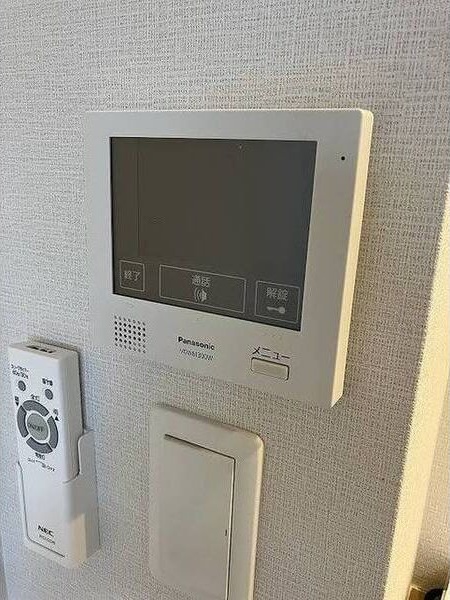 セキュリティ　防犯面に配慮したＴＶモニターホン付きです！