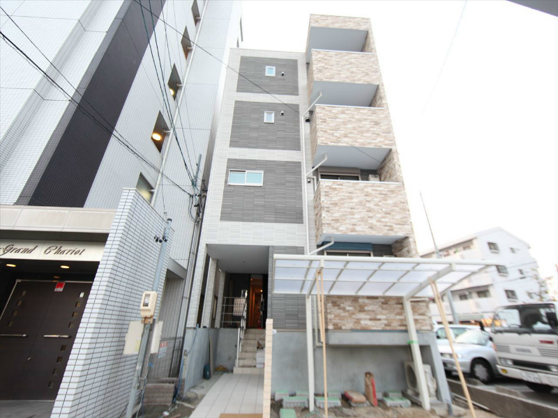 建物外観　外観　光インターネット無料　家具家電ご用意できます