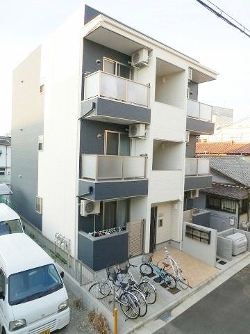 建物外観　インターネット無料物件です。