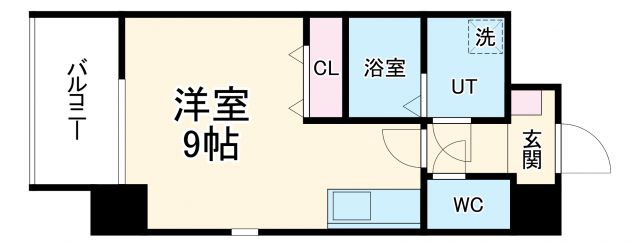 アレーヌコート金山の間取り写真