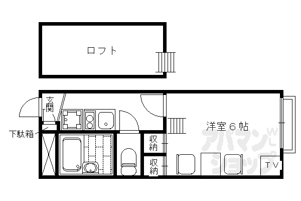 レオパレスSOARERの間取り写真