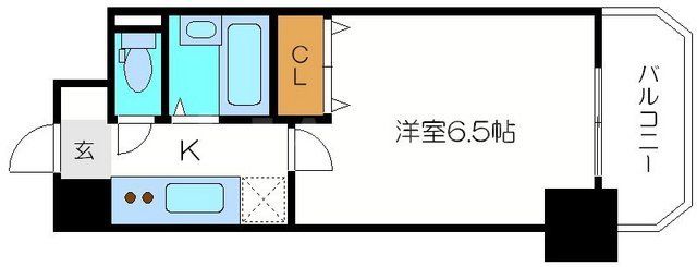 HOPE CITY天神橋の間取り写真