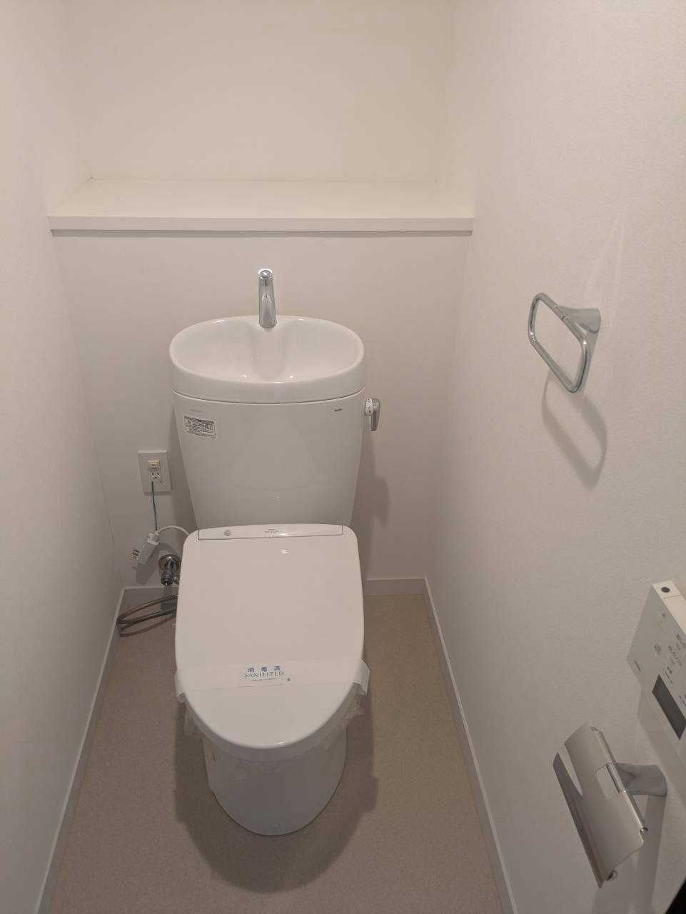 カスタネア栗平のトイレ写真