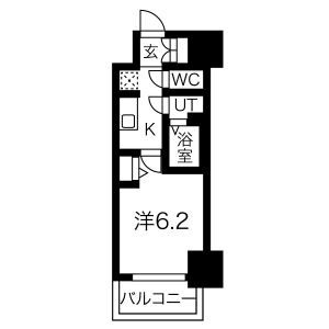メイクス熱田神宮の間取り写真