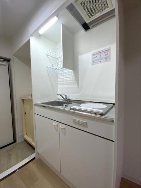 キッチン　１口ＩＨヒーターのキッチン