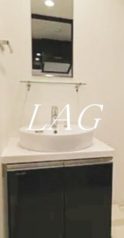 洗面設備　洗面台です。