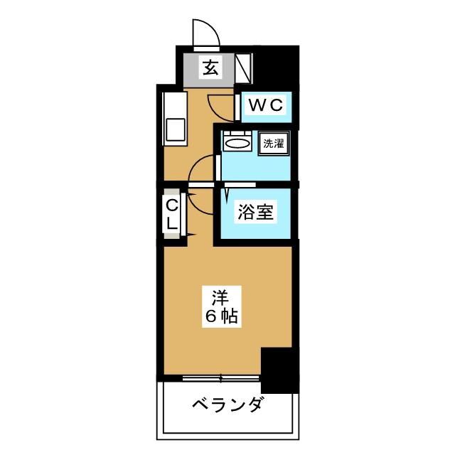 Crane Court Tsurumiの間取り写真