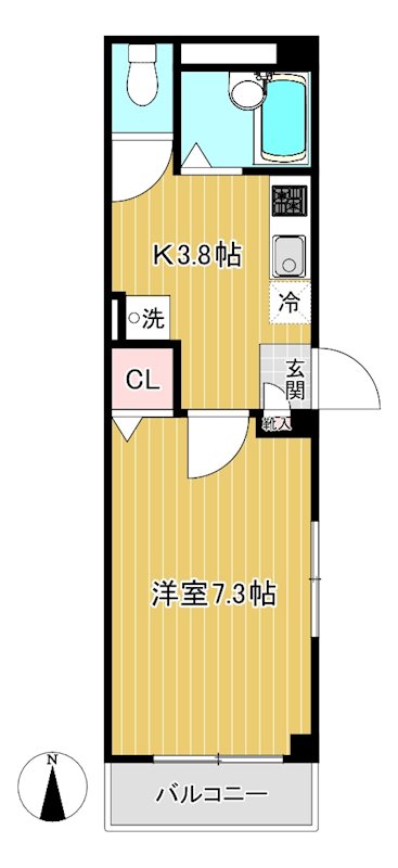 カリメーラの間取り写真