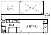 ポラリス姪浜駅南の間取り写真