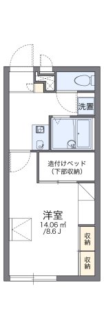 レオパレスシェルプレインIIの間取り写真