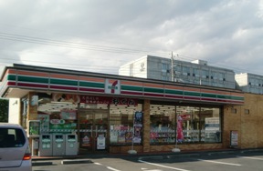 コンビニ　セブンイレブン栃木国分寺店（コンビニ）まで608m