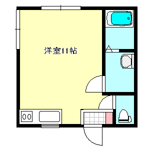 サンフラワー栄の間取り