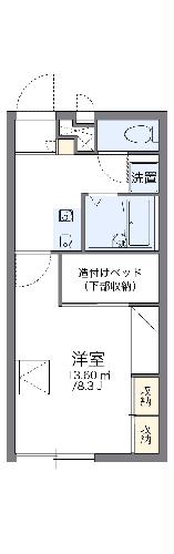 【レオパレスクール金山の間取り】