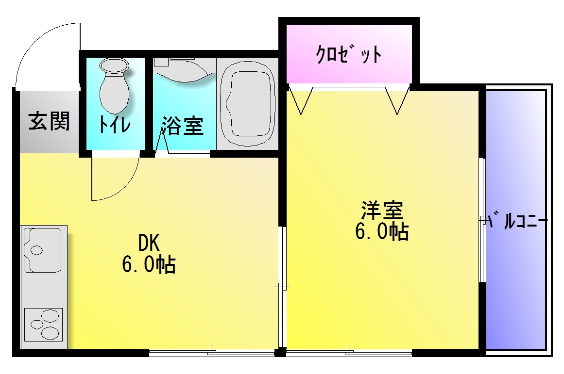 ＴＭハイツの間取り