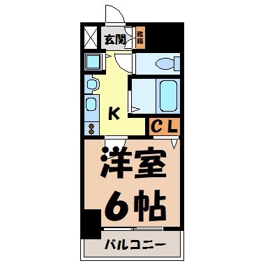 【プレサンスＮＡＧＯＹＡ桜通ビッグビートの間取り】