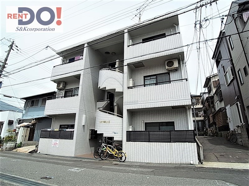 神戸市灘区将軍通のマンションの建物外観