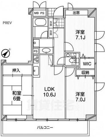 アーバンフラッツつつじヶ丘の間取り