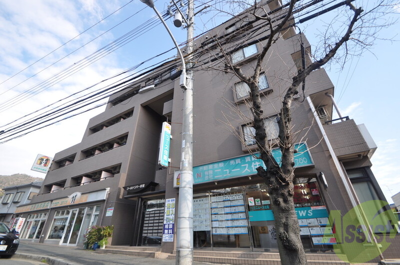 神戸市須磨区川上町のマンションの建物外観