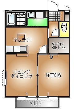 カンタービレＡの間取り