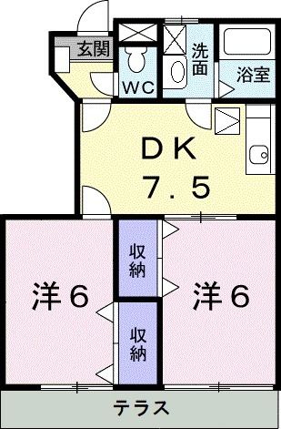 【リーパ・フルーミニスの間取り】