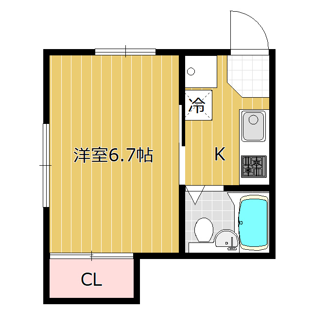 しじみ川東レジデンスの間取り