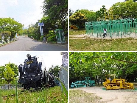 【ファミリーコーポ清納　A棟の公園】