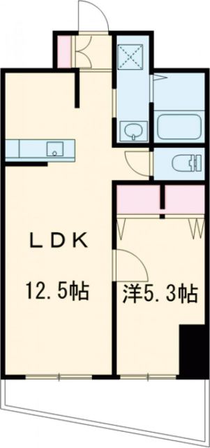 トウイナーズマンションの間取り