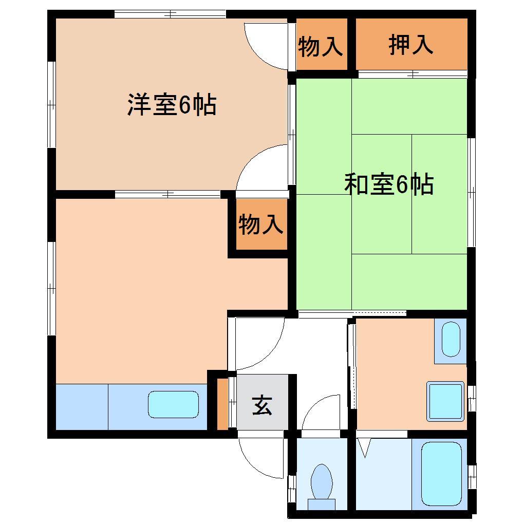 日興１０号の間取り