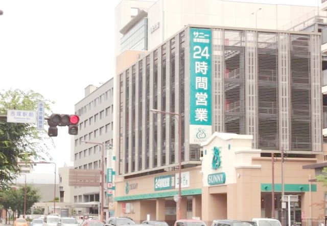 【福岡市博多区千代のマンションのスーパー】