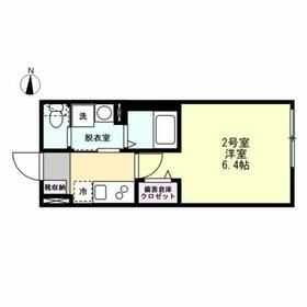 【川崎市川崎区東門前のアパートの間取り】