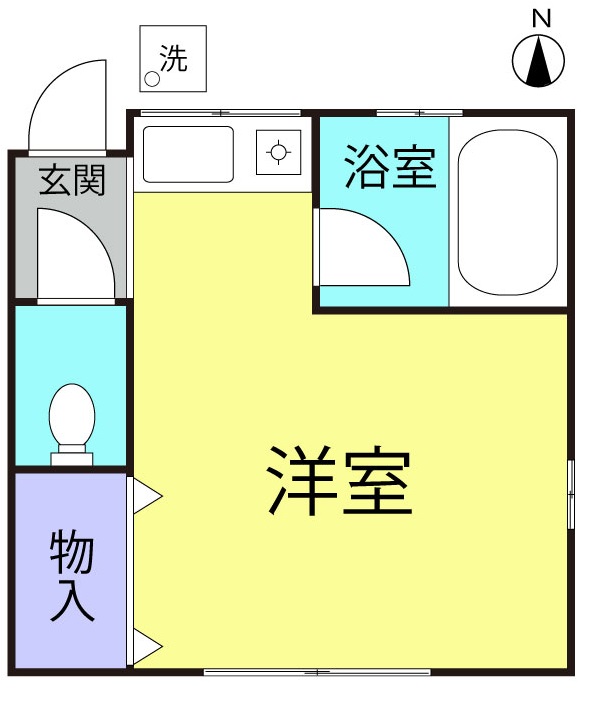 グリーンハイツ多摩の間取り