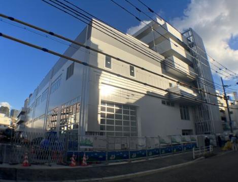 【神戸市東灘区住吉宮町のマンションの建物外観】