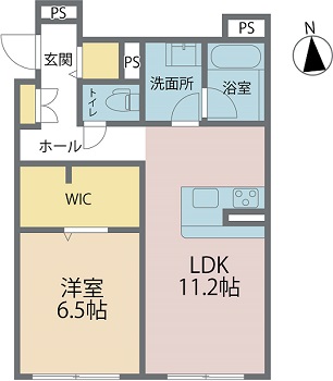 Maison 水落の間取り