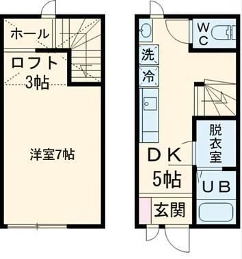 ヴォールデア田主丸の間取り