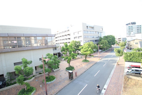 【広島市中区千田町のマンションの眺望】