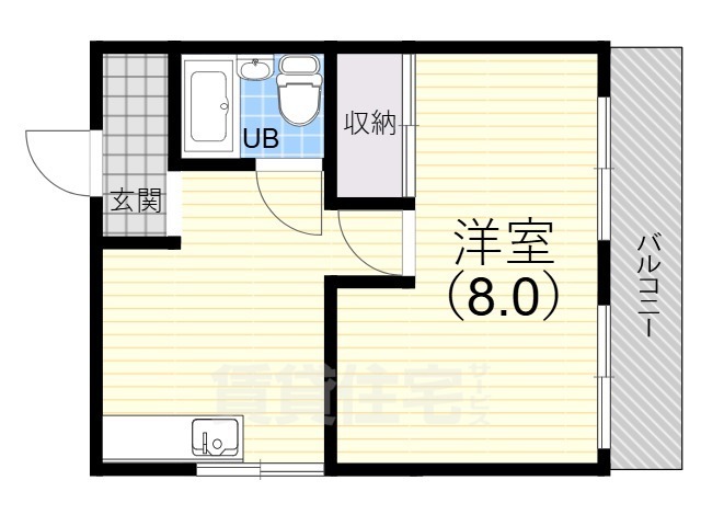 カーサ上甲子園の間取り