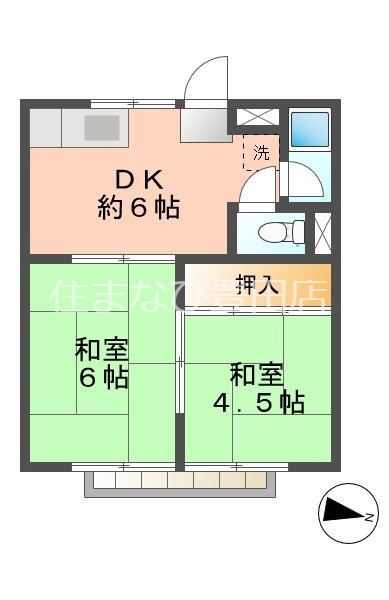 イヤーコート上豊田Cの間取り