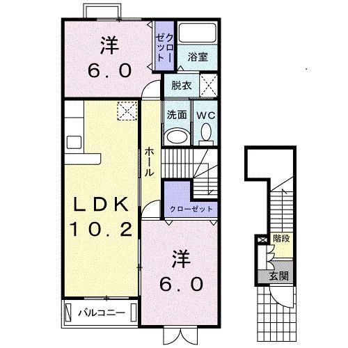 プラシードの間取り