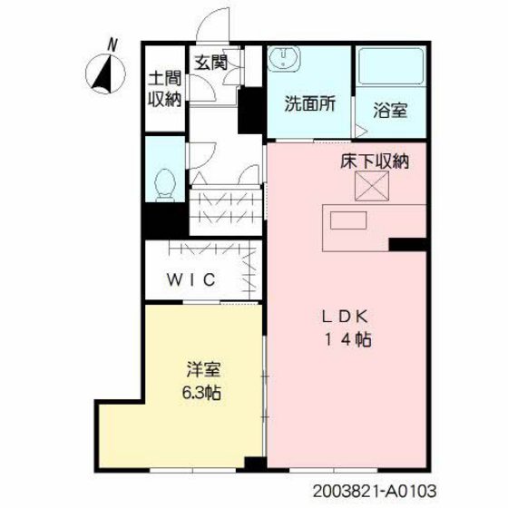 エヌ・ステータス国府の間取り