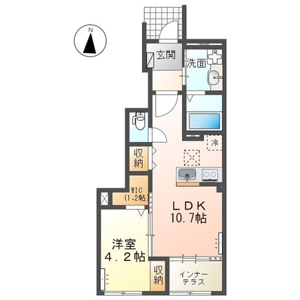 龍ヶ崎六斗蒔新築アパートの間取り