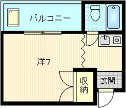 菱田ハイツの間取り