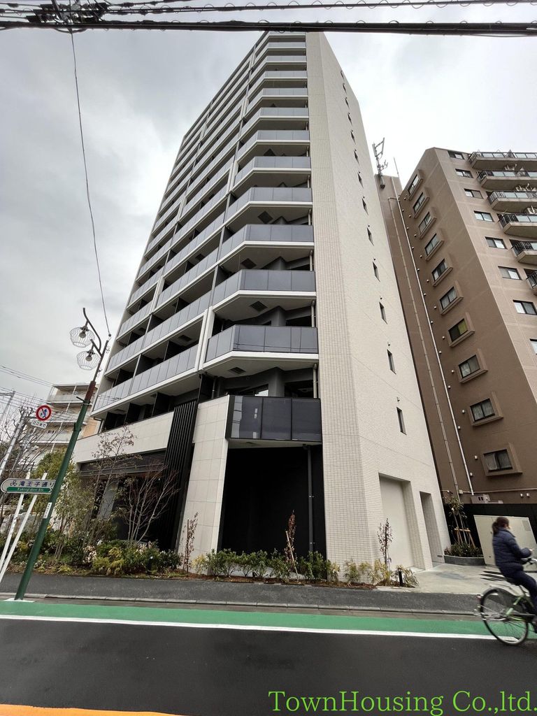 【品川区西大井のマンションの建物外観】