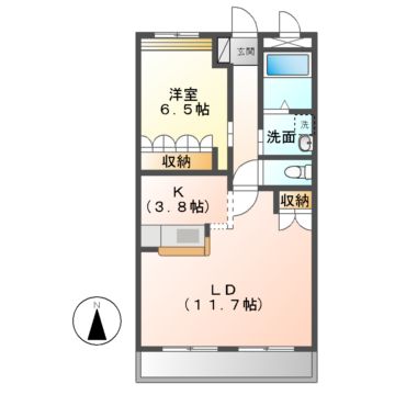 アップルハウスの間取り