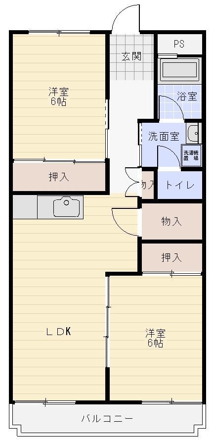 戸田マンションの間取り